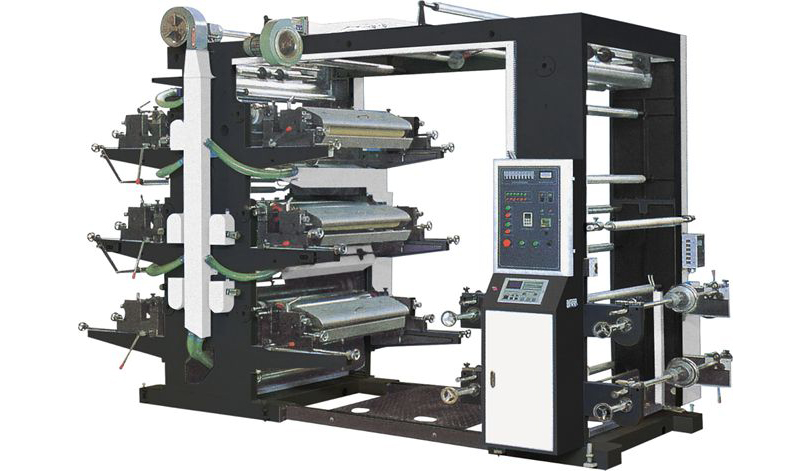 YT力量体育六色柔性凸版印刷机